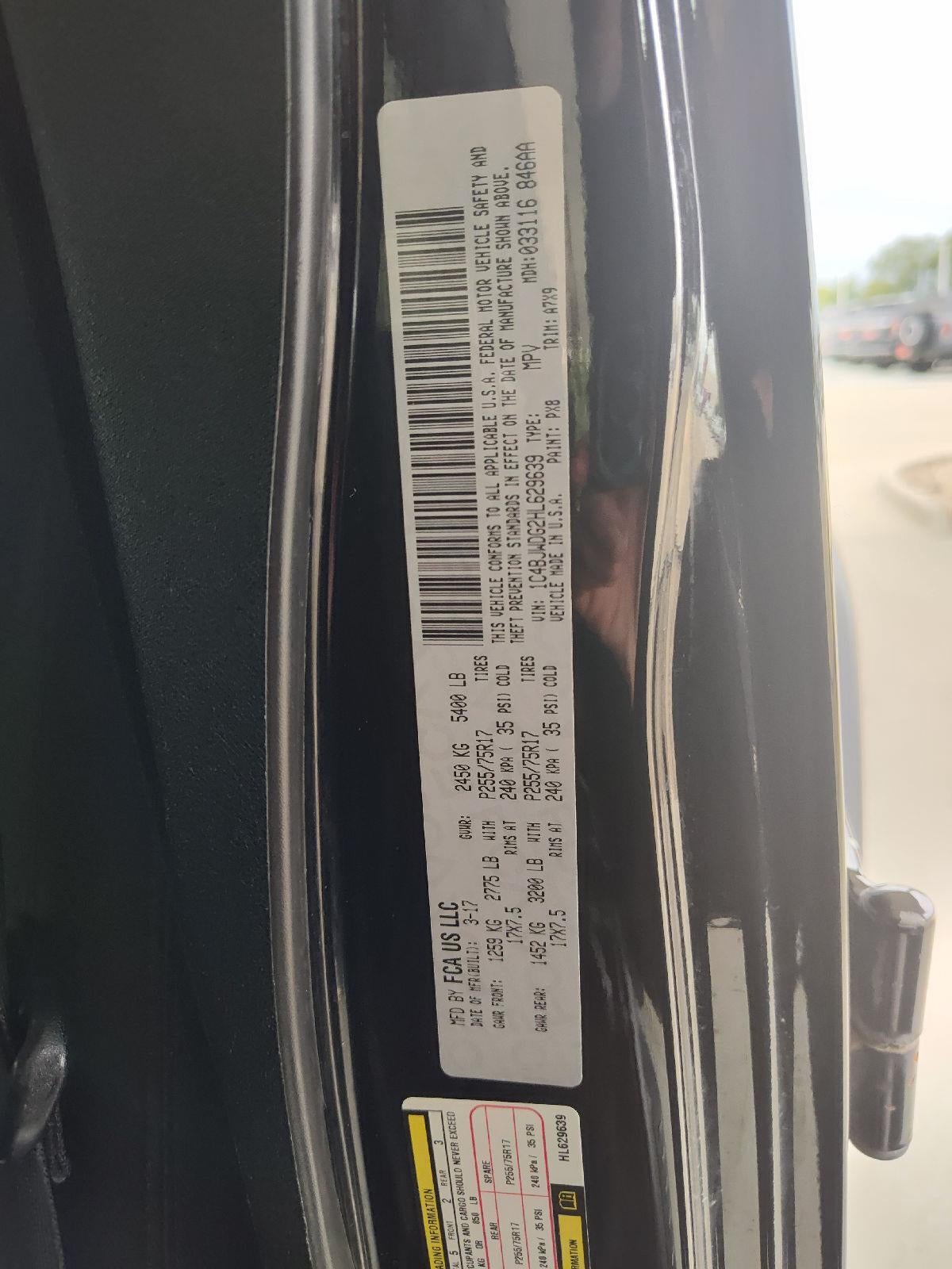 2017 Jeep Wrangler Unlimited Sport