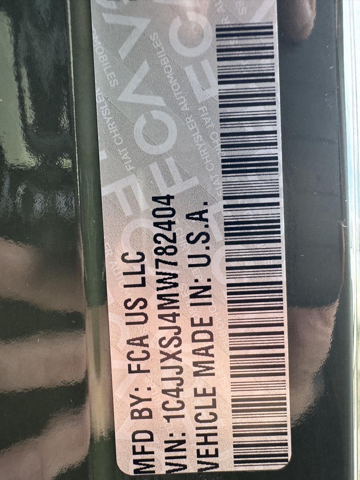 2021 Jeep Wrangler Unlimited Rubicon 392 4x4