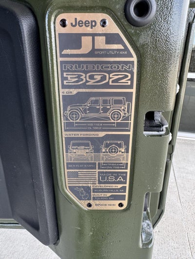 2021 Jeep Wrangler Unlimited Rubicon 392 4x4