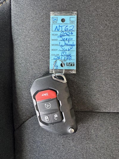 2026 Jeep Wrangler WRANGLER 4-DOOR WILLYS