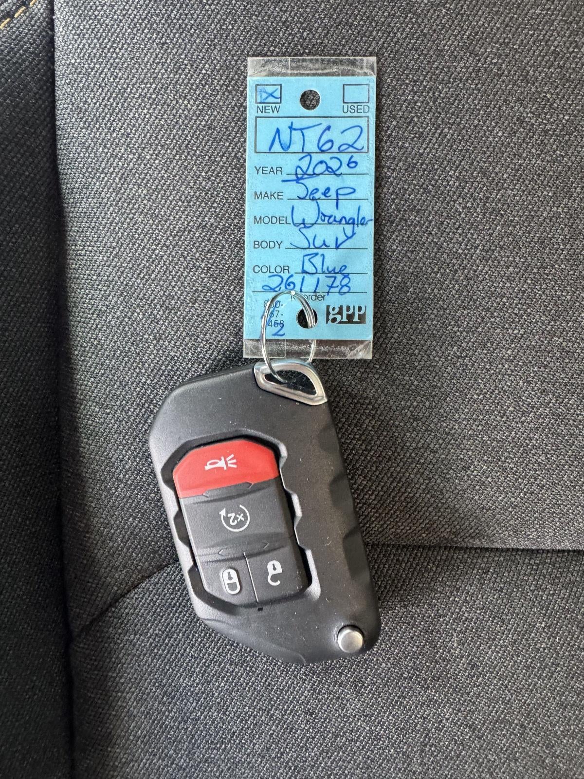 2026 Jeep Wrangler WRANGLER 4-DOOR WILLYS