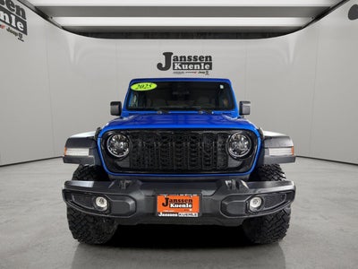 2025 Jeep Wrangler 4-Door Willys 4x4