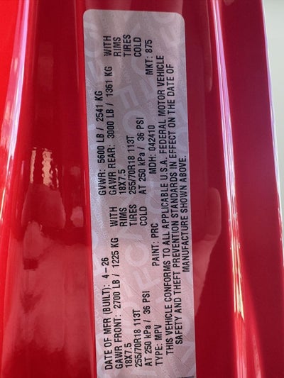 2026 Jeep Wrangler WRANGLER 4-DOOR SAHARA