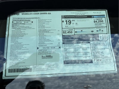 2027 Jeep Wrangler WRANGLER 4-DOOR SAHARA
