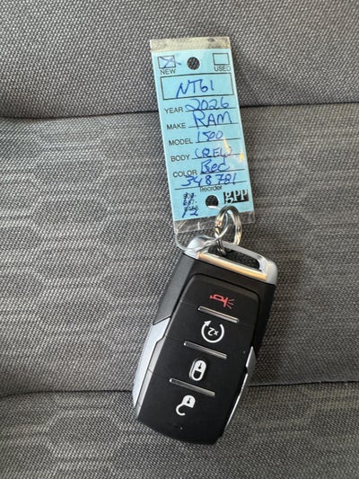 2026 RAM Ram 1500 RAM 1500 BIG HORN CREW CAB 4X4 5'7' BOX