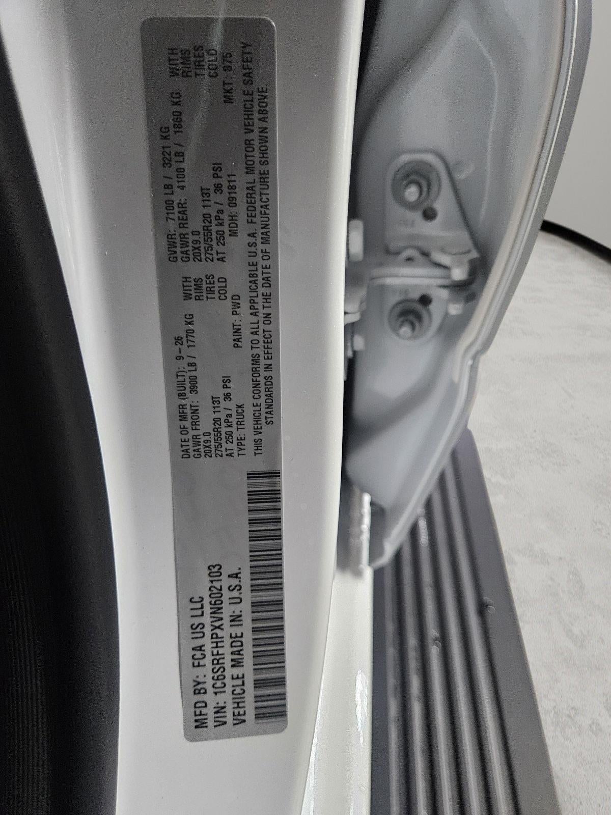 2027 RAM Ram 1500 RAM 1500 LONGHORN CREW CAB 4X4 5'7' BOX