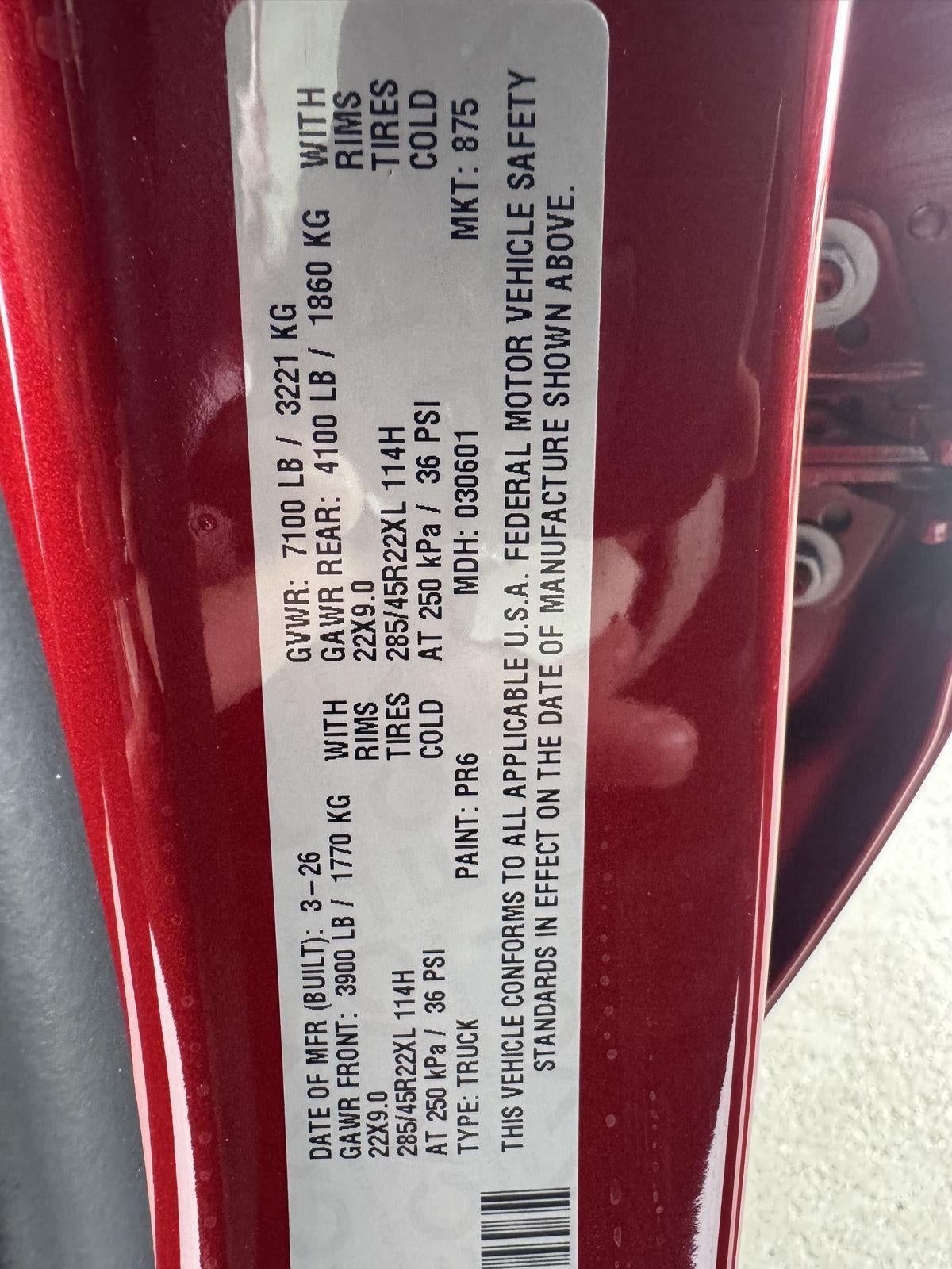 2026 RAM Ram 1500 RAM 1500 LARAMIE CREW CAB 4X4 5'7' BOX