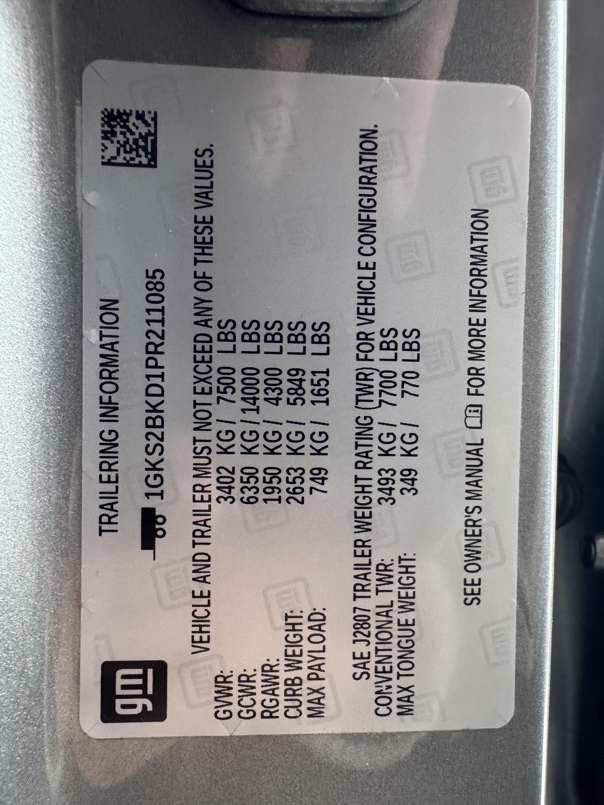 2023 GMC Yukon 4WD SLT