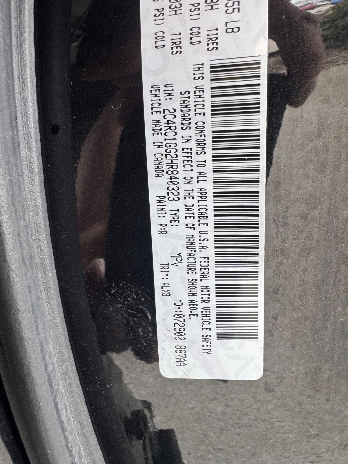 2017 Chrysler Pacifica Limited