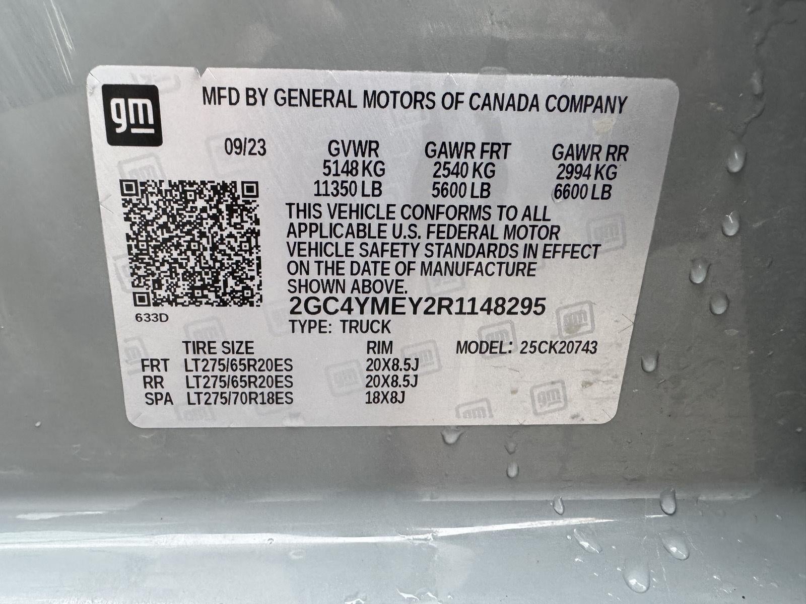 2024 Chevrolet Silverado 2500HD 4WD Crew Cab Standard Bed Custom