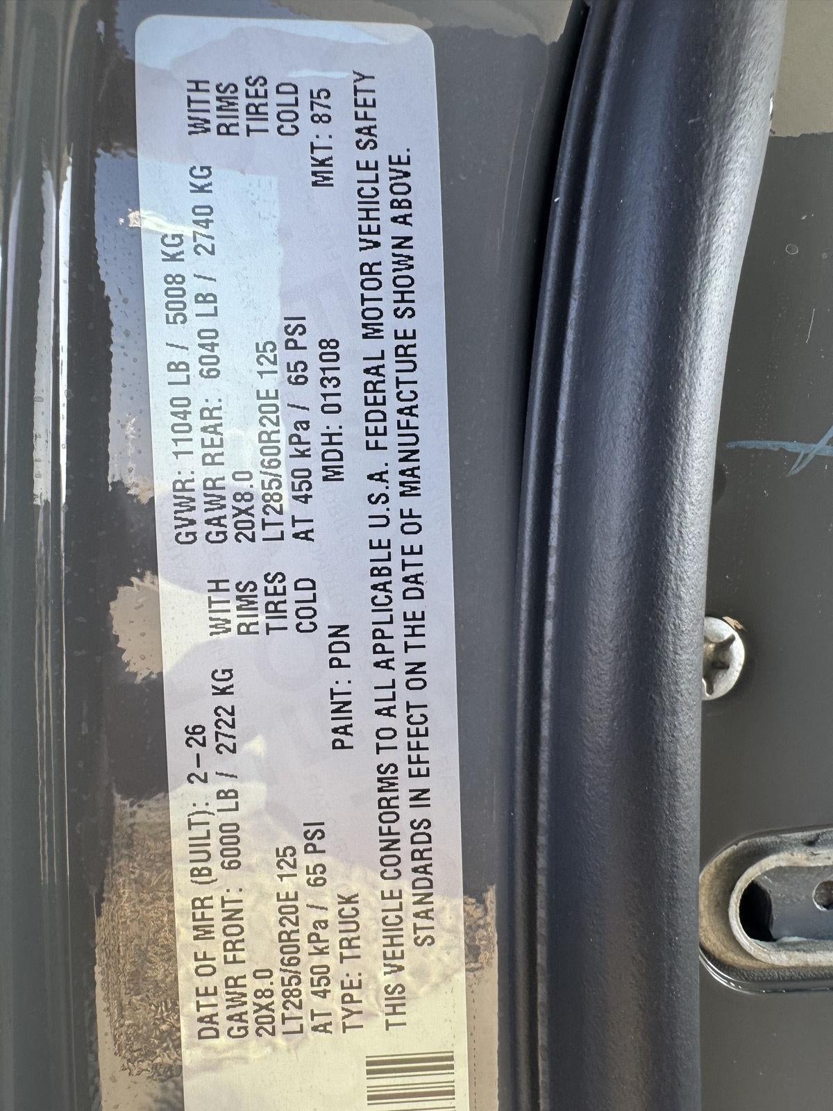 2026 RAM Ram 2500 RAM 2500 LARAMIE CREW CAB 4X4 6'4' BOX