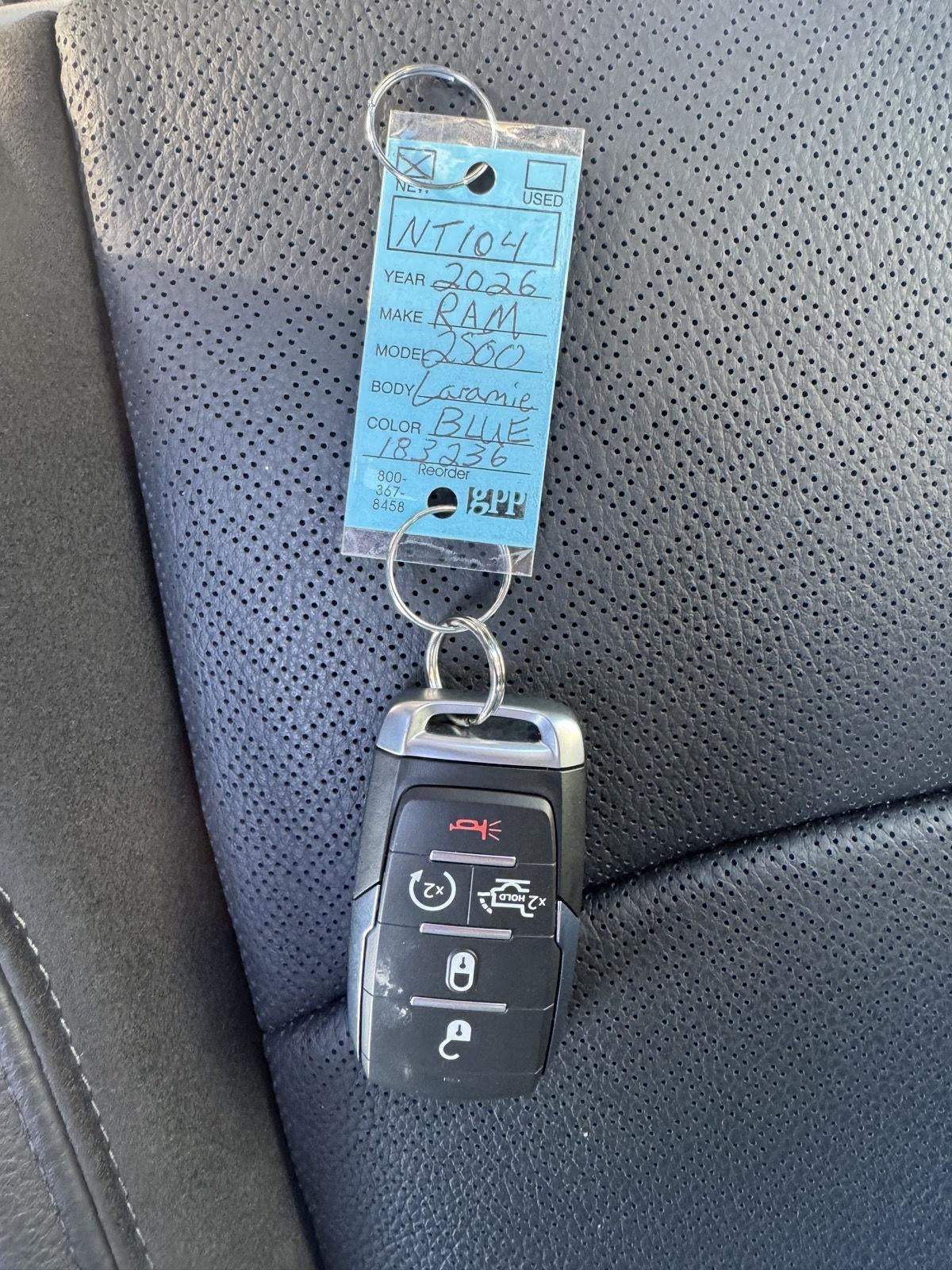 2026 RAM Ram 2500 RAM 2500 LARAMIE CREW CAB 4X4 6'4' BOX