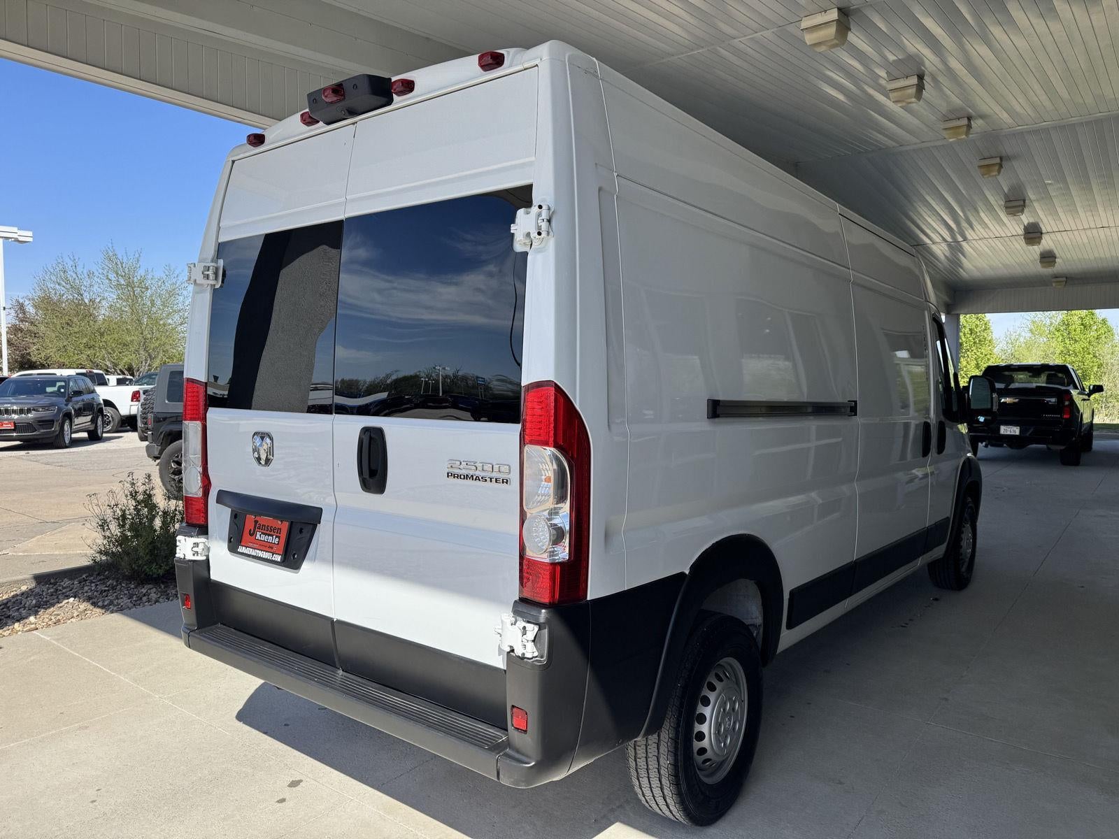 2025 RAM ProMaster 2500 Cargo Van Tradesman High Roof 159' WB w/Pass Seat