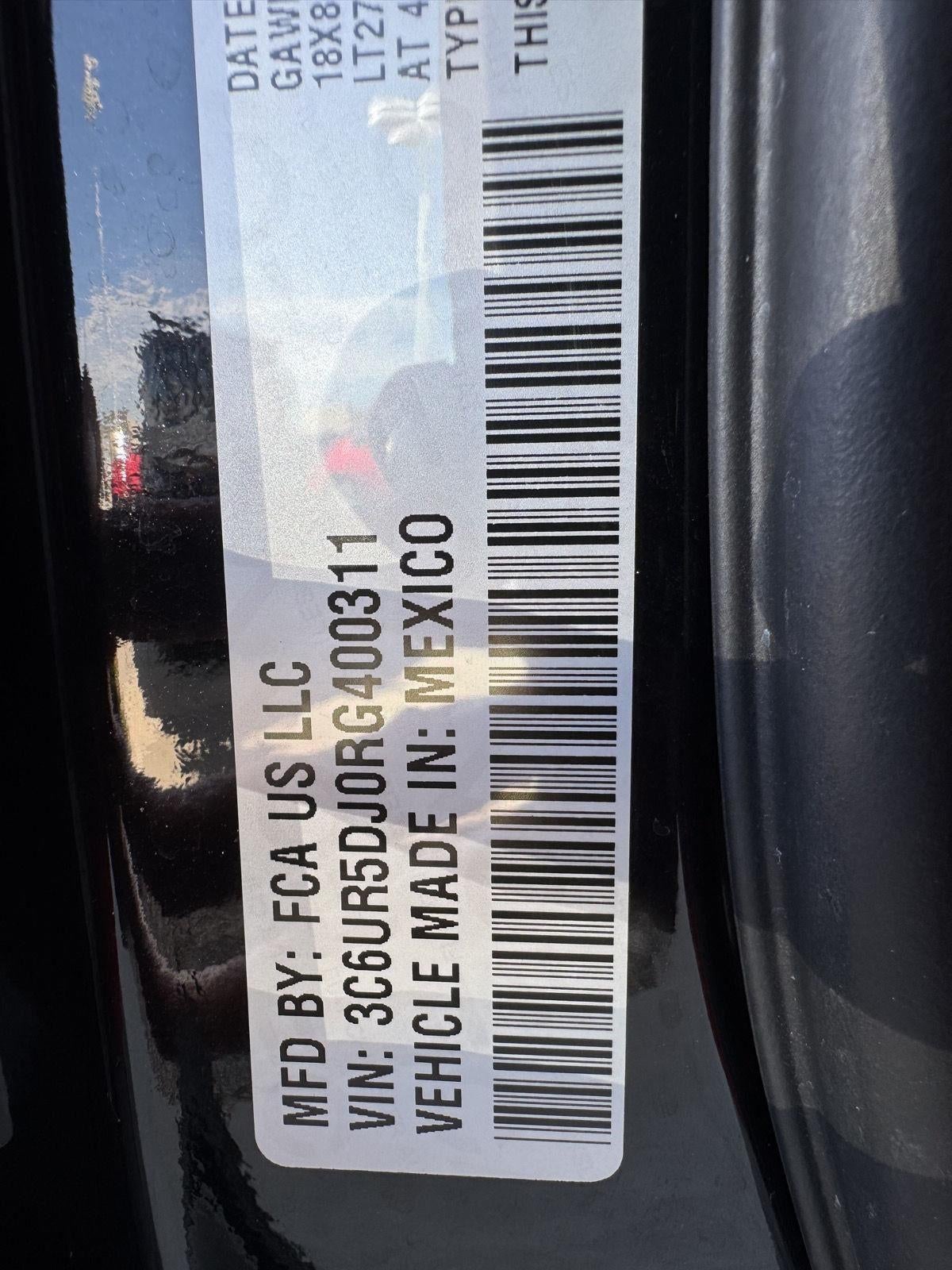 2024 RAM 2500 Big Horn Crew Cab 4x4 6'4' Box