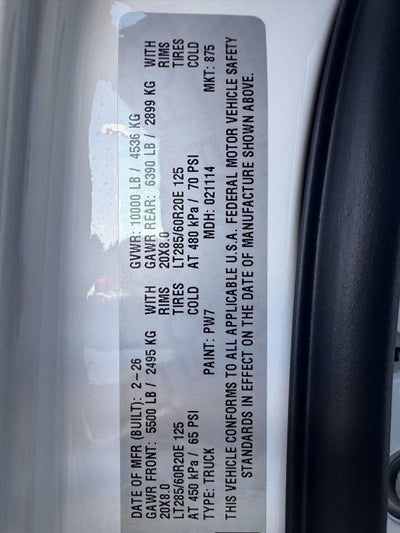 2026 RAM Ram 2500 RAM 2500 BIG HORN CREW CAB 4X4 6'4' BOX