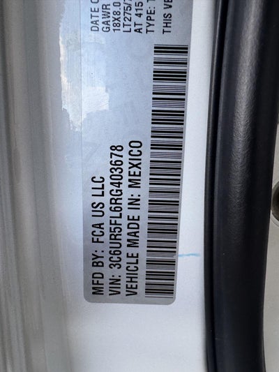 2024 RAM 2500 Laramie Crew Cab 4x4 6'4' Box