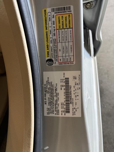 2008 Mercury Milan I4 Premier