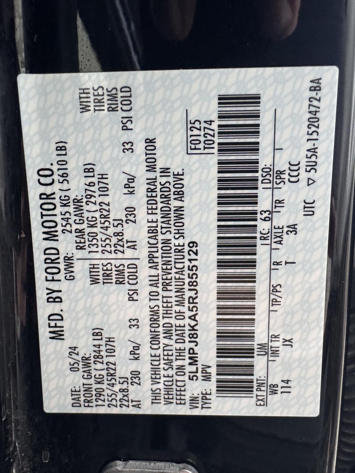 2024 Lincoln Nautilus Reserve