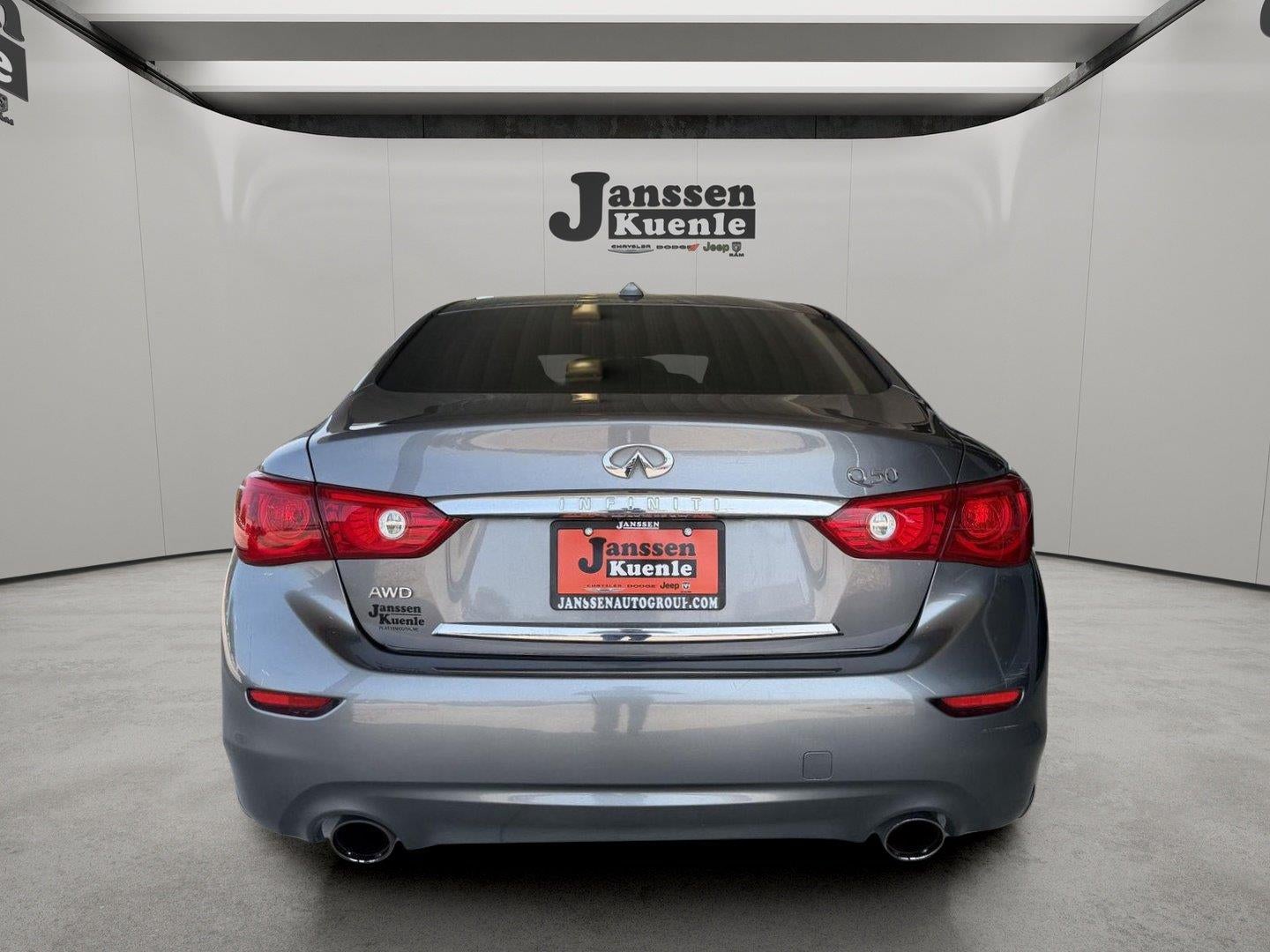 Used 2015 INFINITI Q50 Premium with VIN JN1BV7ARXFM408428 for sale in Plattsmouth, NE